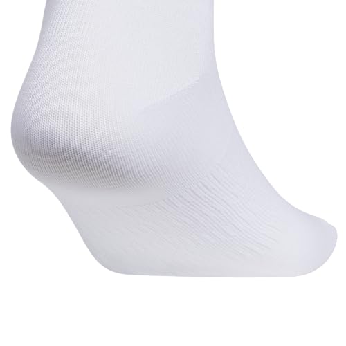 adidas Men's Superlite Low Cut Ankle Socks 6 Pairs - color: White/Black/3, size: Medium