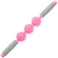 Coolife Fascia Muscle Roller, Cellulite Massager, Fascia Roller Stick - color: Pink