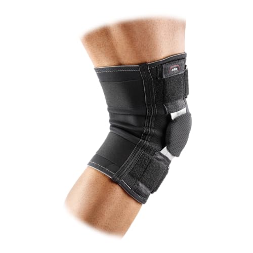 McDavid Hinged Knee Brace for Men & Women, Maximum Knee Support & Compression for Stability & Recovery, Ligament, Hyperextension Support - SMALL - size: Small