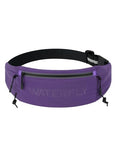 WATERFLY Running Belt Fanny Pack, Runner Race Belt with Bib Clip Purple - color: Purple