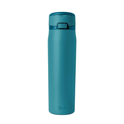 Simple Modern Water Bottle with Straw & Handle | 24oz | Teal - color: -Maui, size: 24 Ounces