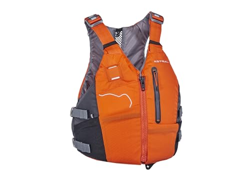 Astral Lonnie Life Jacket - Adult Life Vest - color: Fire Orange, size: Large-X-Large