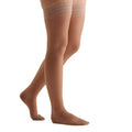 EvoNation Women Sheer Thigh High 20-30 mmHg Graduated Compression Stockings - color: Nude, size: XXX-Large
