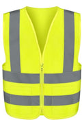 Neiko High Visibility Safety Vest ANSI Class 2, 2 Pockets - size: X-Large