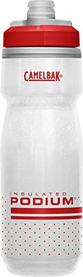 CamelBak Podium Chill Water Bottle 21oz, Fiery Red/White - color: Fiery Red/White