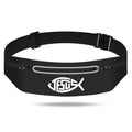 Jesus Fish Black Running Belts for Women Men Adjustable Waist Fanny Pack - color: Jesus Fish