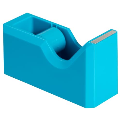 JAM PAPER Colorful Desk Tape Dispensers - Blue - 3/Pack - color: Blue, size: Pack of 3