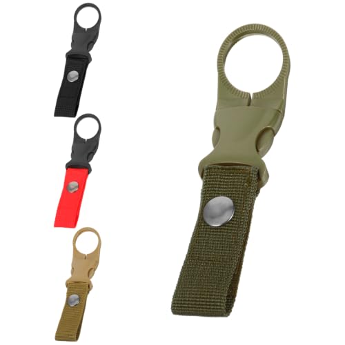 4 Pc Water Bottle Holder Hanging Bottle Buckle Portable Bottle Clip