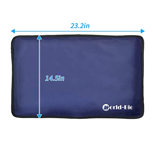 Extra Large Ice Pack for Back Injuries, 23.2" x 14.5" - size: 23.2" x 14.5"
