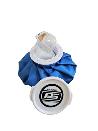 ProSeries - 6" Small Reusable Ice Bag (Blue) - Hot and Cold Therapy for Injuries - Refillable Bag for Real Ice - Use on Head, Knee, Ankle, More - color: Blue 6"