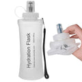 Soft Flask Collapsible Flask 1-Pack, 500ML, White - color: 500ml White