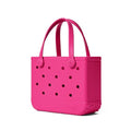 BOGG BAG Bitty Small Tote – 11” x 8.5” x 4.5” – Essential Bags for Beach, Pool, Boat, Sports, Tailgating, Cruise, Travel - color: Haute Pink