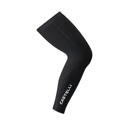 CASTELLI Unisex UPF 50+ Light Leg 3 Sleeves - color: Black, size: Large