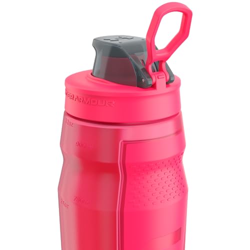 Under Armour 32oz Playmaker Squeeze Water Bottle - color: Penta Pink/Penta Pink