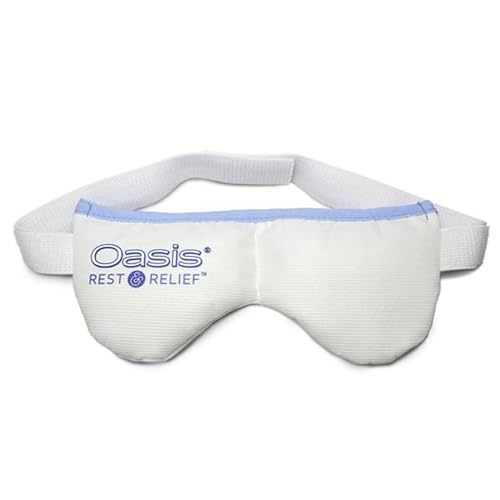 Oasis Rest & Relief Reusable Hot Cold Therapy Eye Mask
