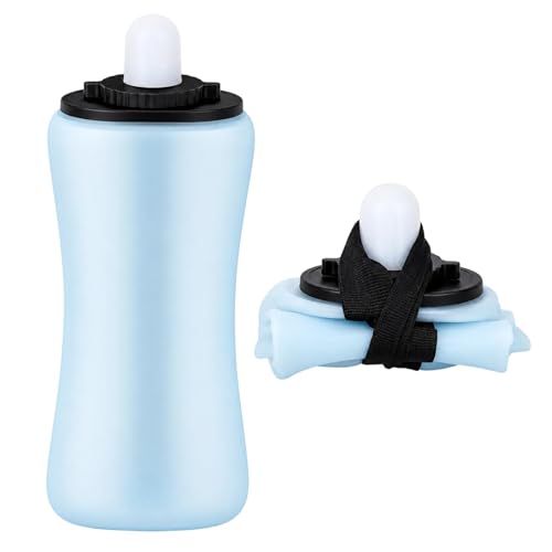 Handheld Running Water Bottle, Lightweight Hydration Solution for Jogging and Outdoor Activities,Secure Grip Design, Convenient Portable Water Container for Runners and Fitness Enthusiasts