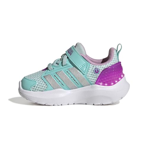 adidas Boys Marvel Lightorama Spider-Man Sneakers Shoes - Red - color: Halo Mint/Silver Metallic/Flash Aqua, size: 6 Toddler