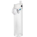 Elemental Splash 26oz BPA-Free Reusable Water Bottle w/Straw & Charm Strap - color: Clear Charm, size: 26 Ounces