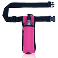 Massage Oil Holster, Adjustable and Durable Massage Holster, Bag only, Bottle not Included - color: Fuchsia