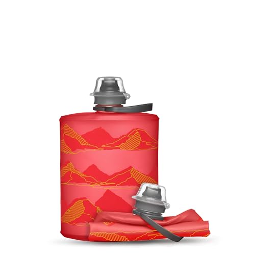 HydraPak Stow Collapsible Water Bottle (350ml, 500ml, 1L) - color: MTN Redwood, style: 17oz/500ml