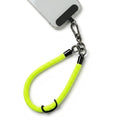 Phone Lanyard Wrist Strap Soft Rope Phone Strap Wrist Lanyard Heavy Duty - color: Fluorescent Yellow