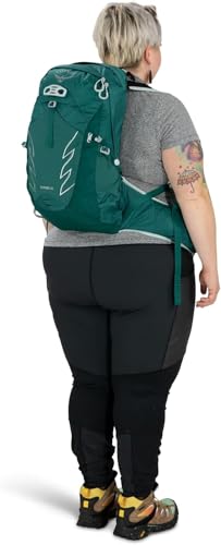 Osprey Tempest 20L Women's Hiking Backpack with Hipbelt, Jasper Green, WXS/S, Extended Fit - color: Jasper Green, size: WXS/S - Extended Fit