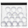 BERLINZO Large Reusable Ice Storage Bag - Freezer Safe Leak Proof Lunch Bag for Ice and Food Storage - BPA-Free XL Size - size: XL-1 Pack