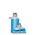 HydraPak Flux Collapsible Backpacking Water Bottle (750ml, 1L, 1.5L) - color: Tahoe Blue, style: 750ml/25oz