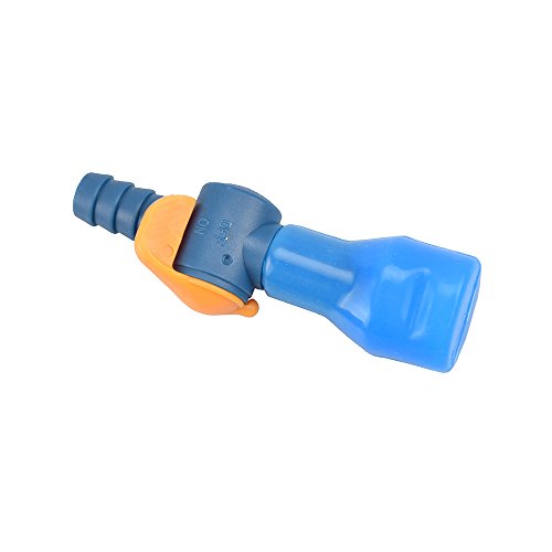 J.CARP ON-Off Switch Bite Valve Tube Nozzle Replacement for Hydration Pack Bladder - color: Straight, Pack of 2