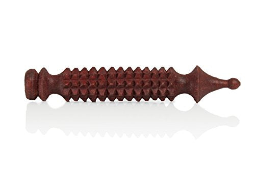 Store Indya Wooden Acupressure Foot and Leg Massage Roller Tool for Stress & Pain Relief