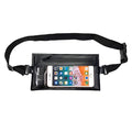 Small Crossbody Bag Travel Fanny Pack Water Resistant Chest Bag - color: Black