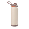 ZULU Powerfill Pro 24oz Stainless Steel Sip or Chug Water Bottle, Driftwood - color: Driftwood, style: 24oz