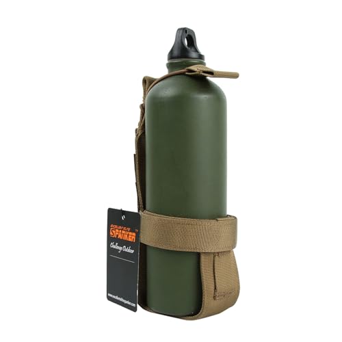 EXCELLENT ELITE SPANKER Tactical Military Portable Belt Bottle Holder Pouch - color: Coyote Brown