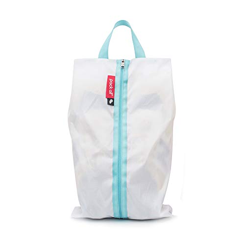 pack all Shoe Bag for Travel, Water-Resistant Shoe Pouch for Sports - color: White, style: 1 Pack