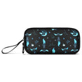Fisyme Blue Axolotl Fish Pencil Case Large Capacity Pen Box Makeup Pouch Holder Organizer Stationery Bag for School Office College Traval Adults - color: Multicolor-5