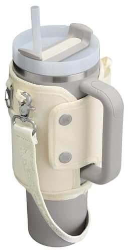 STANLEY Quencher Wrap Carry All for 40 oz Tumbler, Cream - color: Cream, size: 40 Ounces