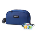 Cerbonny Small Cooler Bag,Freezable Lunch Bag,Built-in ice pack - color: Blue-Navy Blue
