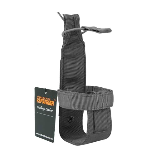 EXCELLENT ELITE SPANKER Tactical Military Portable Belt Bottle Holder Pouch - color: GRY