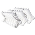 AND1 Mens Athletic Crew Socks 24 Pack Cushioned Comfort Socks - color: White Camo