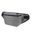 WATERFLY Fanny Pack Waist Bag: Large Crossbody Fannie Bum Belt Bag Hip Phanny Pack for Men Women Outdoor Sport Hiking Traveling Walking - color: Light Gray