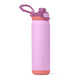 ZULU Powerfill Pro 24oz Stainless Steel Sip or Chug Water Bottle, Sherbert - color: Sherbert, style: 24oz