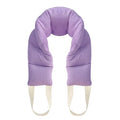 uncn Heating Pad for Neck and Shoulders and Back Moist Small Microwavable Neck Wrap Warmer Weighted Heat Wrap Microwave Heatable Rice Beanbag Cervical Hot Pack Lavender Scented 1.5Pounds - color: Purple