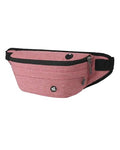 WATERFLY Fanny Pack for Men Women Water Resistant Large Hiking Waist Bag Pack for Running Walking Traveling (Light Red),16.5 x 4.3 x 6 inches,ONJ05 - color: Light Red