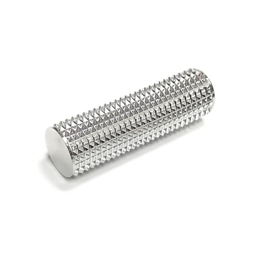 Aluminum Acupressure Stick – Solid Metal Handheld Massage Tool with Firm, Targeted Pressure Feel (Silver) Handheld Desk Massage Tool, Firm Pressure Feel for Hands-On Relaxation