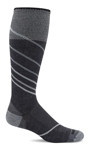 Sockwell Men's Pulse OTC Firm Graduated Compression Sock - color: Charcoal, size: Medium-Large