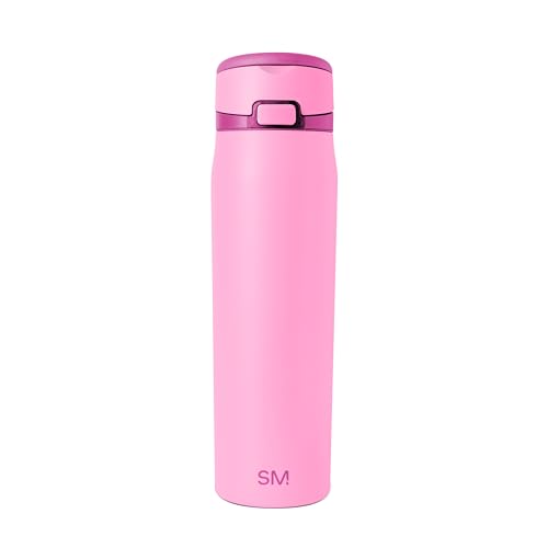 Simple Modern Water Bottle with Straw & Handle | 24oz | Pink - color: -Dragon Fruit Mix, size: 24 Ounces