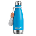 9 oz Vacuum Insulated Stainless Steel Kids Water Bottle, Sky Blue - color: Sky Blue, size: 9 Ounces