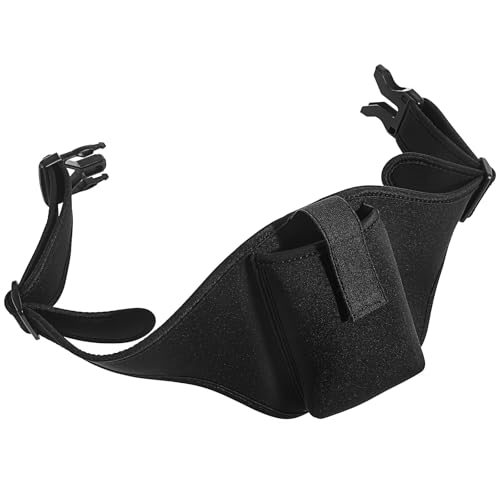 YARNOW Mic Belt Neoprene Transmitter Holder Black
