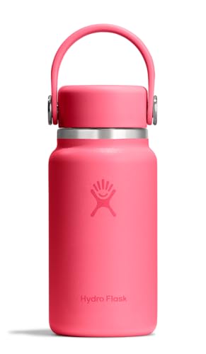 Hydro Flask Micro Bottle - Insulated Mini Leak Proof Flask for Purse or Pocket in 6.7 Oz Popstar Pink - color: POPSTAR PINK