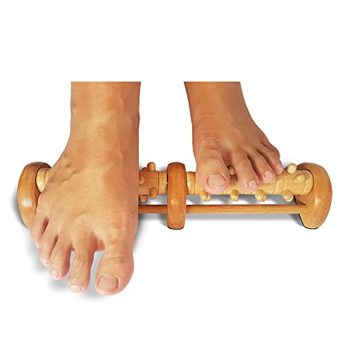 TheraFlow Foot Massager for Plantar Fasciitis Relief - Reflexology Foot Massager for Neuropathy and Foot Pain | Feet Massager for Pain Relief and Circulation - Plantar Fasciitis Roller